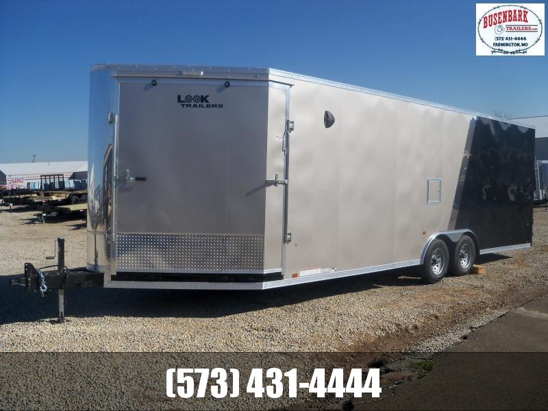 29X102 Look Pewter/Chrome Enclosed Cargo Trailer LSAMA8.5X29TE3FG 29X102 Look Pewter/Chrome Enclosed Cargo Trailer LSAMA8.5X29TE3FG