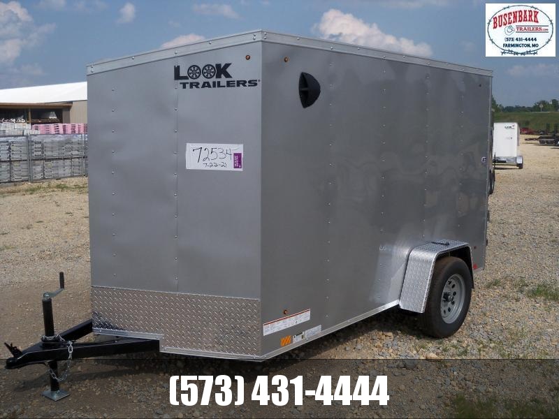 10X072 Look Silver Enclosed Cargo Trailer LSCAB6.0X10S12FF 10X072 Look Silver Enclosed Cargo Trailer LSCAB6.0X10S12FF