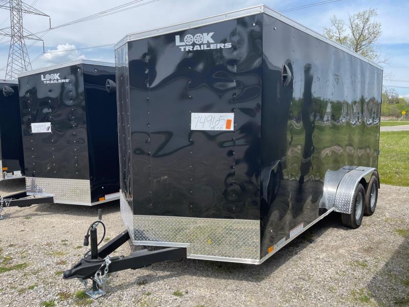 7x16 LOOK DLX - 7ft Interior height - w/ Ramp Door 7x16 LOOK DLX - 7ft Interior height - w/ Ramp Door