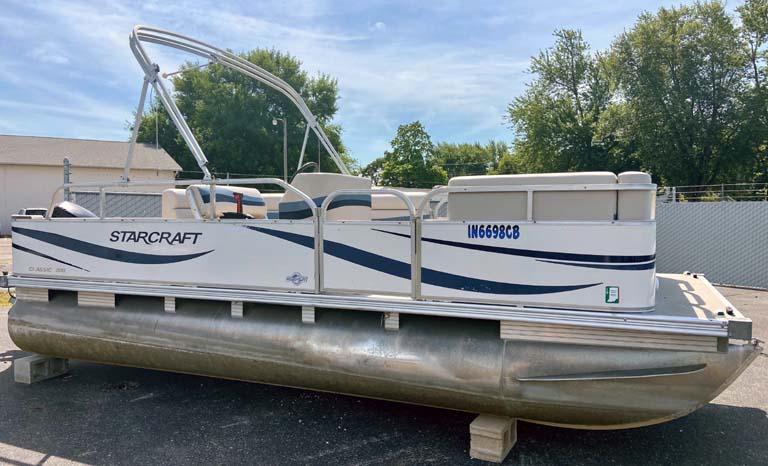 2004 Starcraft Marine Classic 200 Pontoon Boat 2004 Starcraft Marine Classic 200 Pontoon Boat
