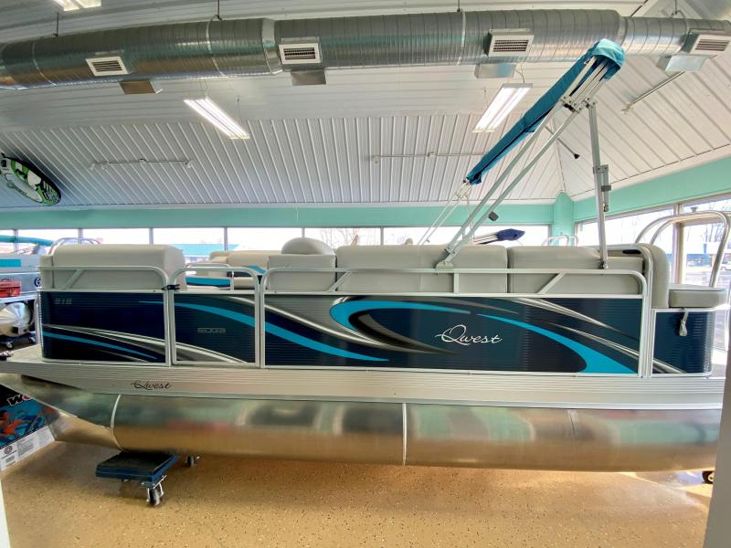 2021 Qwest Edge 818 Lanai Pontoon Boat 2021 Qwest Edge 818 Lanai Pontoon Boat