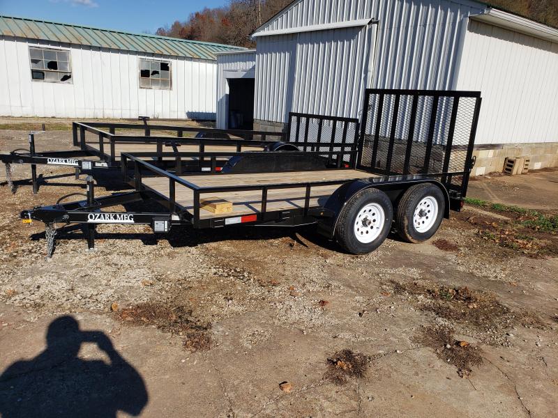 2021 Ozark Trailer Mfg 2021 Ozark MFG 7k Utility 12' Utility Trailer