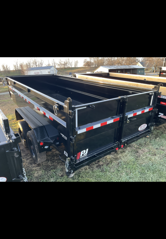 PJ Trailers 83in Low-Pro High Side Dump Image