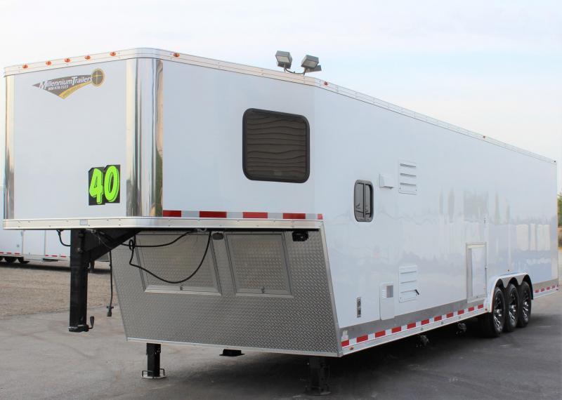 Gooseneck Living Quarters Millennium Trailers