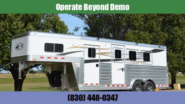 2021 4-Star Trailers 3 Horse Model - 18' x 7' Horse Trailer