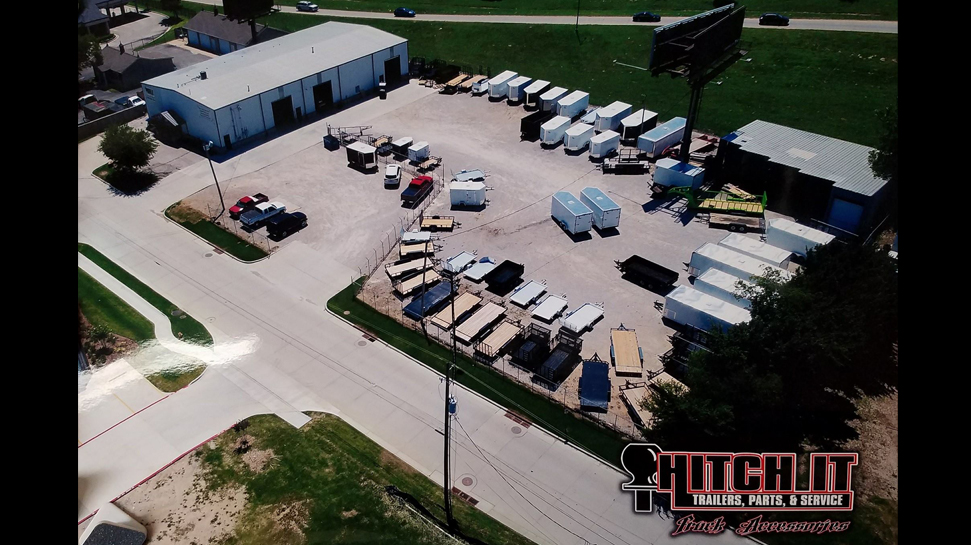 Home Hitch It Tulsa Enclosed Cargo, Car Hauler, Race Trailers, Dump