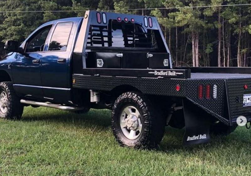 Bradford Built Steel Workbed For Single Wheel Short Bed Truck