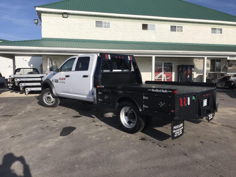 Bradford Built Steel 4Box Utility Full Skirted Truck Bed For Cab And