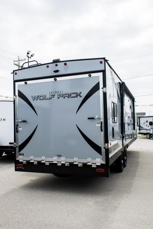 2020 Wolf Pack 27pack10 Bumper Pull Bunk Model Toy Hauler RV New