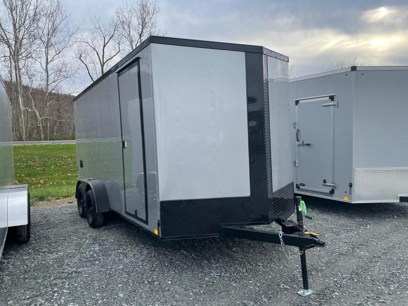 2021 LOOK ST DLX 7x16 7k Enclosed Cargo Trailer - 7 ft Interior Height - Blackout Trim Package - STLC7X16TE2DLX 2021 LOOK ST DLX 7x16 7k Enclosed Cargo Trailer - 7 ft Interior Height - Blackout Trim Package - STLC7X16TE2DLX