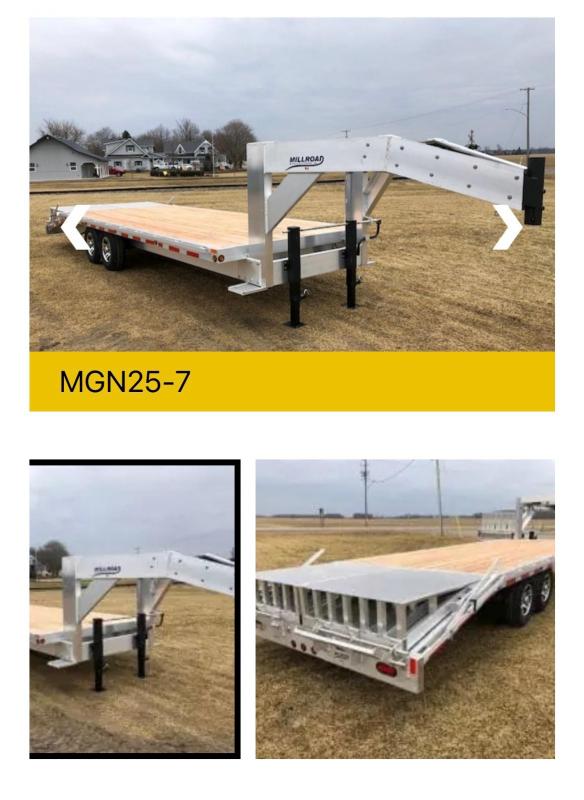 2022 Millroad Trailers MGN25-7 Gooseneck Bodies 2022 Millroad Trailers MGN25-7 Gooseneck Bodies