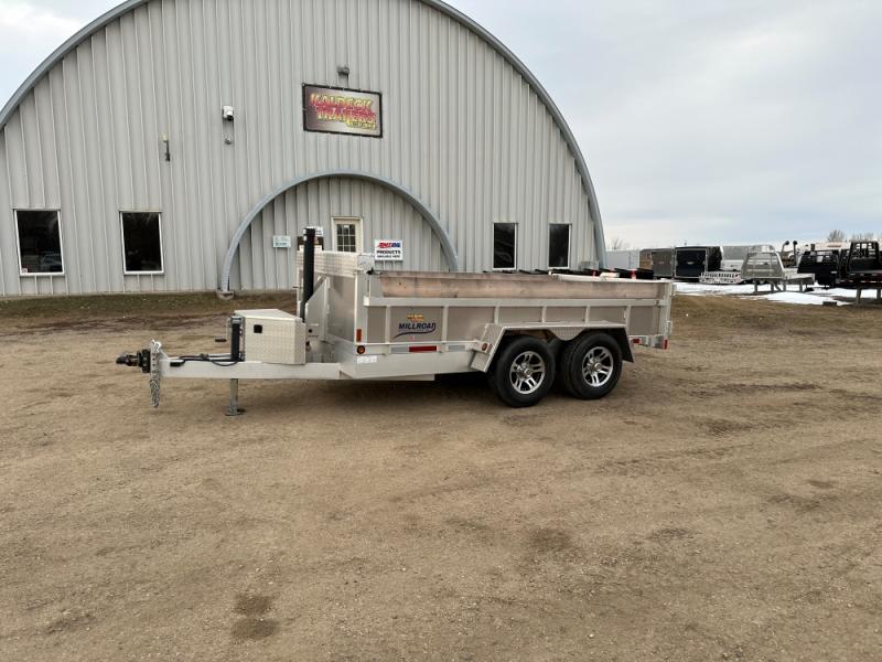 2022 MILLROAD 6' X 12' DUMP BOX 10K TRAILER - MILLROADDUMP