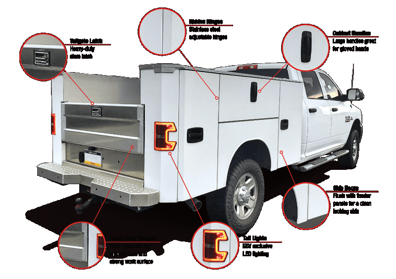 2022 EBY Renegade Service Body Truck Bed 2022 EBY Renegade Service Body Truck Bed