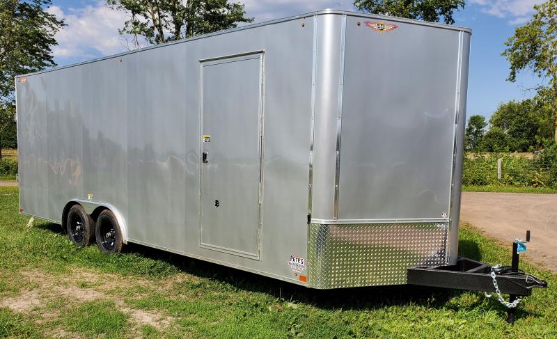 2023 H&H 8.5x22 FlatTop Carhauler- Steel Cargo / Enclosed Trailer 2023 H&H 8.5x22 FlatTop Carhauler- Steel Cargo / Enclosed Trailer