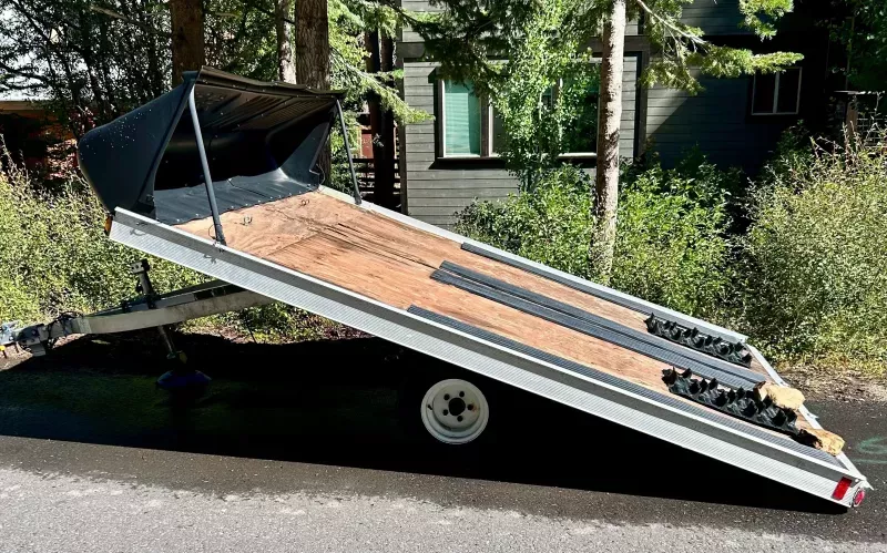 used Snowmobile Trailers Triton Trailers  for sale, in Tahoe Vista, CA Thumbnail 4