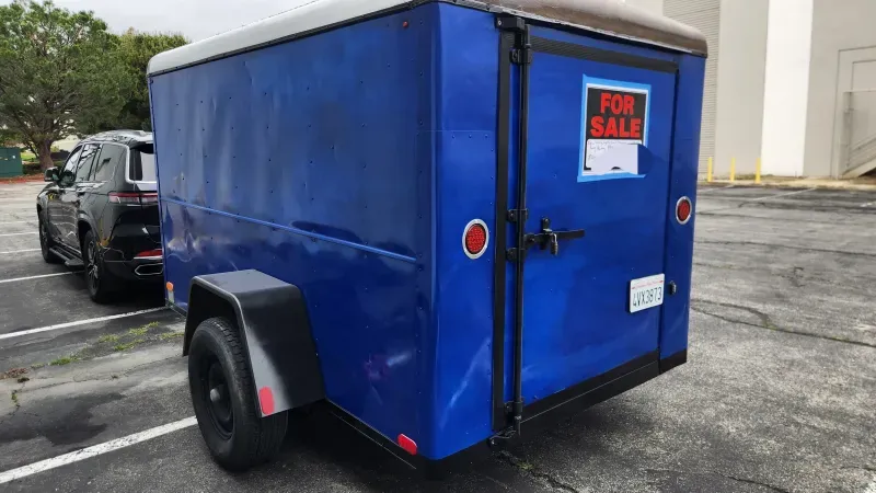 Fresh 6x10 box trailer