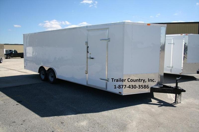 NEW 8.5 X 20 ENCLOSED CARGO TRAILER