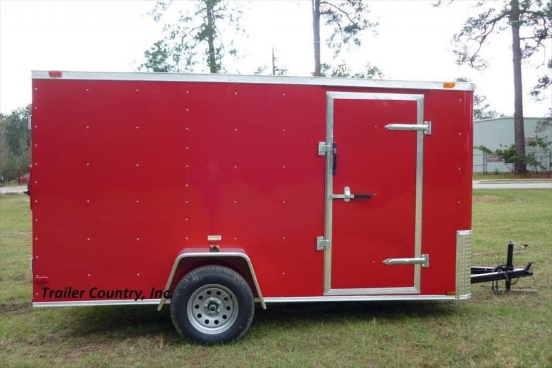 NEW 6' X 12' 'ALL AMERICAN' SERIES ENCLOSED CARGO TRAILER