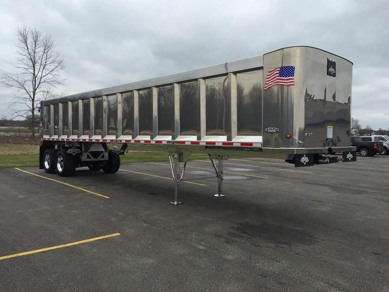 2023 Trailstar 39' Aluminum Sheet & Post Dump Trailer UGnxDsmvfkzb