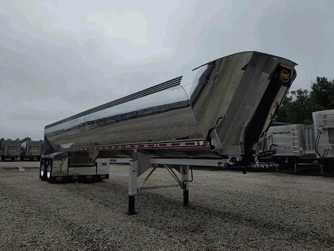 2025 MAC Trailer 40' Frameless Half Round Dump Trailer Interstate