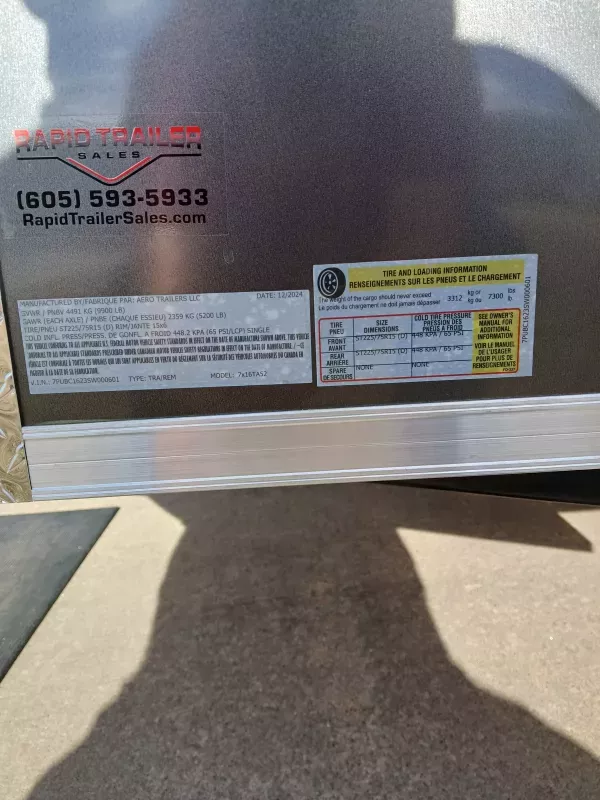 used Cargo (Enclosed) Trailers Aero Trailers  for sale, in Paris, TX Thumbnail 9