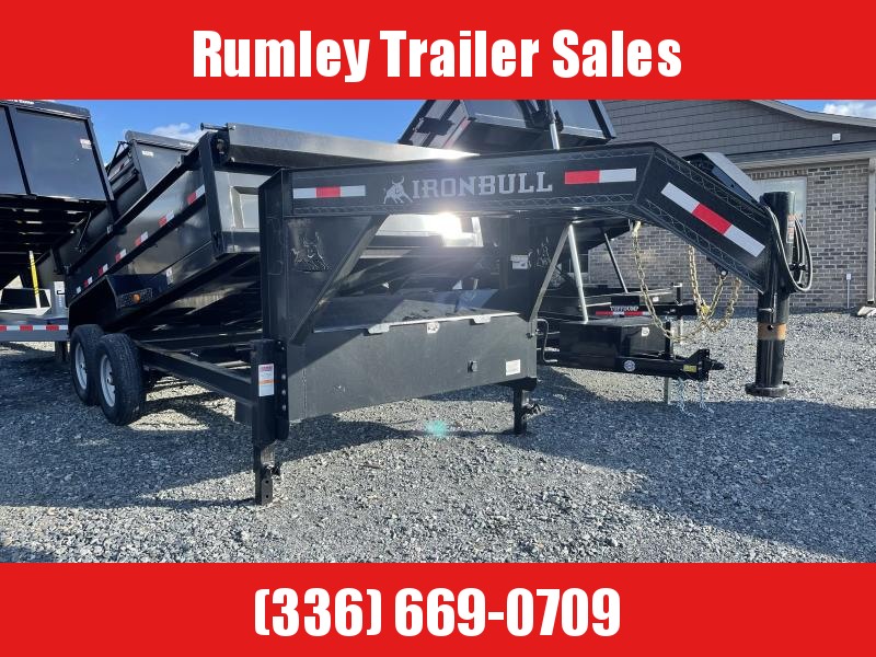 2023 Iron Bull Trailers 83" x 16' gooseneck dump Dump Trailer 2023 Iron Bull Trailers 83" x 16' gooseneck dump Dump Trailer