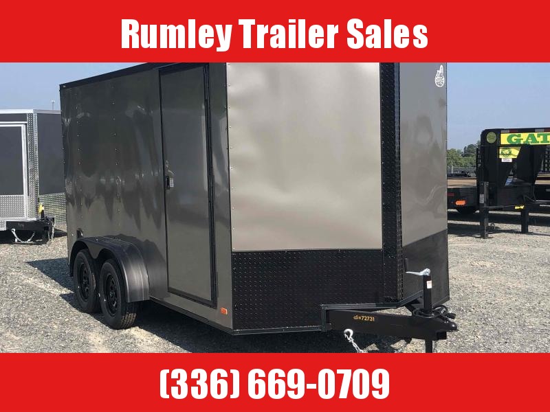 2021 Covered Wagon Gold series 7x16 v nose blackout 2021 Covered Wagon Gold series 7x16 v nose blackout
