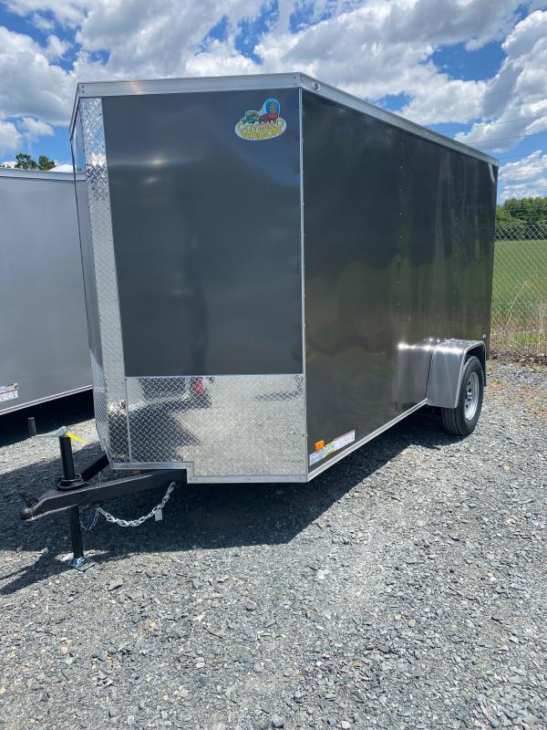 2022 Covered Wagon Enclosed Cargo Trailer 6x12 ft V-Nose 3k GVWR 2022 Covered Wagon Enclosed Cargo Trailer 6x12 ft V-Nose 3k GVWR