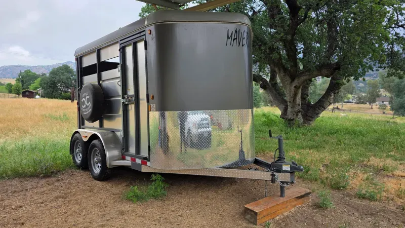 used Stock / Stock Combo Trailers Maverick Trailers  for sale, in Springville, CA Thumbnail 2