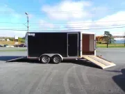  MISSION ALUMINUM 7X14+5' ALL-SPORT TRAILER 