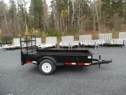 2027 Canada Trailers 5' X 10' Single Axle Steel Side Utility Trailer 