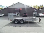 2014 US CARGO  6.5X14' GALVANIZED UTILITY TRAILER 