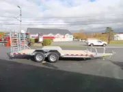 2026 One Sixteen Trailers 7' X 18' Galvanized Car Hauler BT8018EH-7K 