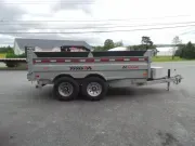 2022 K-Trail 82'' X 12' Galvanized Dump Trailer 14000Lb GVWR 