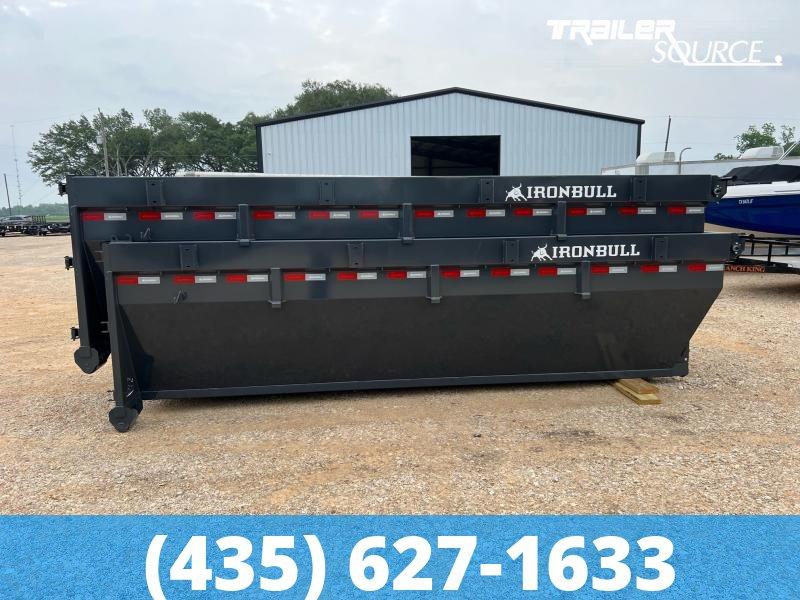 2024 Iron Bull Roll Off Dumpster Bin Utility Trailer