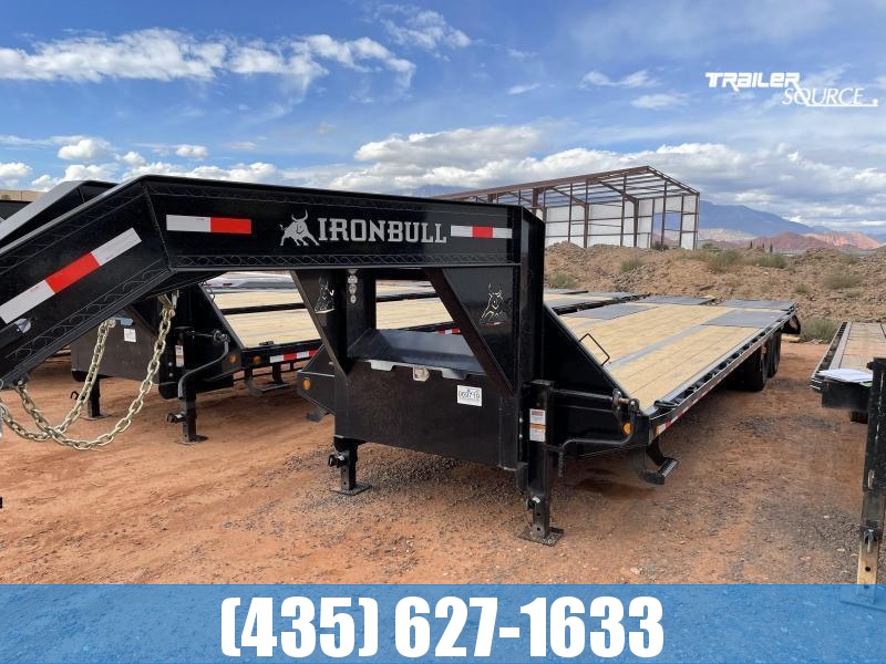 2022 Iron Bull 102x36 FLG22 22K Gooseneck Low-Pro Equipment Trailer 2022 Iron Bull 102x36 FLG22 22K Gooseneck Low-Pro Equipment Trailer