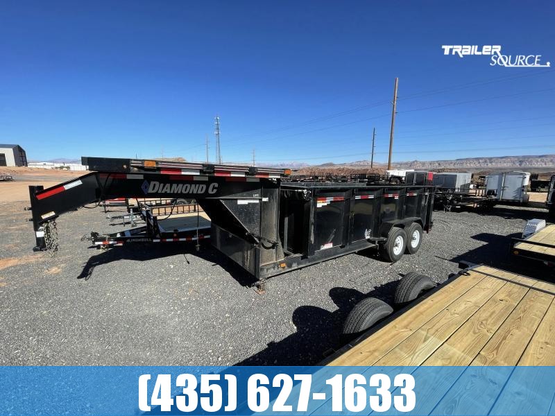 2020 Diamond C Trailers 7x16 LPT207(14.9K) Gooseneck Dump Trailer 2020 Diamond C Trailers 7x16 LPT207(14.9K) Gooseneck Dump Trailer