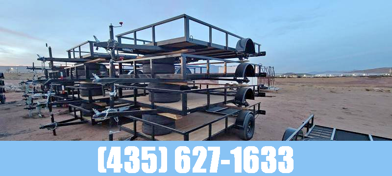 2021 TYTAN 6X12 Single Axle Utility Trailer with Rear Ramp Gate 2021 TYTAN 6X12 Single Axle Utility Trailer with Rear Ramp Gate