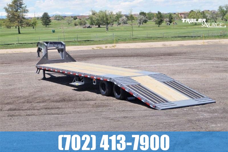 Diamond C 35' FMAX212 Hydraulic Dovetail Gooseneck Trailer Diamond C 35' FMAX212 Hydraulic Dovetail Gooseneck Trailer