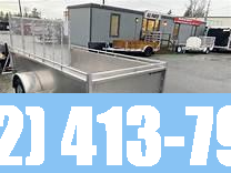 Silverwing 5X10 ALUMINUM LANDSCAPE Utility Trailer Silverwing 5X10 ALUMINUM LANDSCAPE Utility Trailer