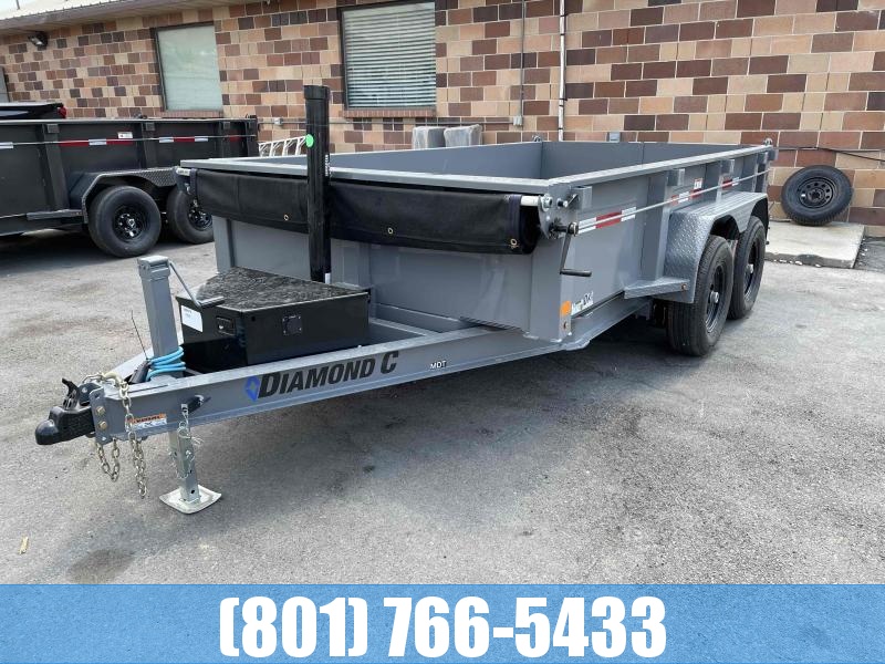 2021 Diamond C Trailers 77x12 Dump Trailer 2021 Diamond C Trailers 77x12 Dump Trailer