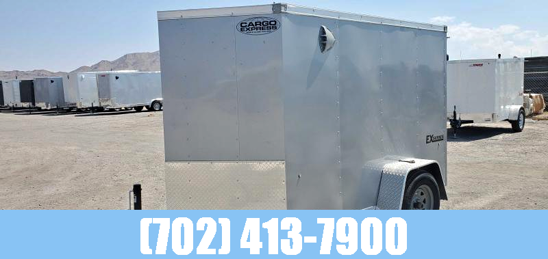 2021 Cargo Express 5X8 EX CARGO TRAILER W/ RAMP Enclosed Cargo Trailer 2021 Cargo Express 5X8 EX CARGO TRAILER W/ RAMP Enclosed Cargo Trailer