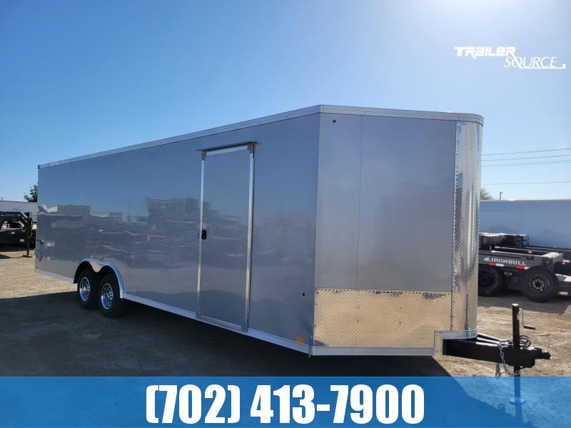 LOADED 8.5X26 PRO SERIES CARGO TRAILER FINISHED INTERIOR EXTRA HEIGHT W/ CAR CARRIER PACKAGE LOADED 8.5X26 PRO SERIES CARGO TRAILER FINISHED INTERIOR EXTRA HEIGHT W/ CAR CARRIER PACKAGE