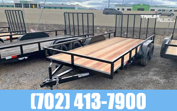 2021 TYTAN 7X16 TANDEM AXLE Utility Trailer 2021 TYTAN 7X16 TANDEM AXLE Utility Trailer