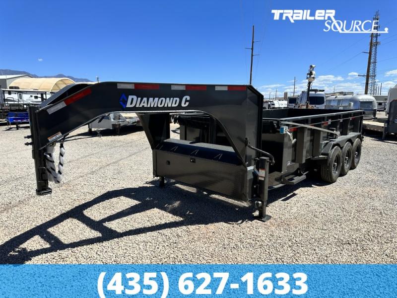 2024 Diamond C Trailers Gooseneck LPT Dump Trailer