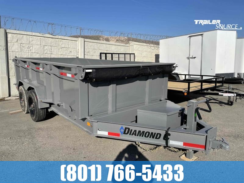 2022 Diamond C Trailers 7x14 Dump Trailer 2022 Diamond C Trailers 7x14 Dump Trailer