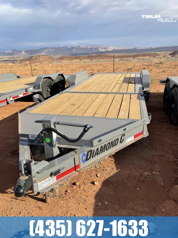 Diamond C 7x22 HDT207(14.9K) Tilt Equipment Trailer Diamond C 7x22 HDT207(14.9K) Tilt Equipment Trailer