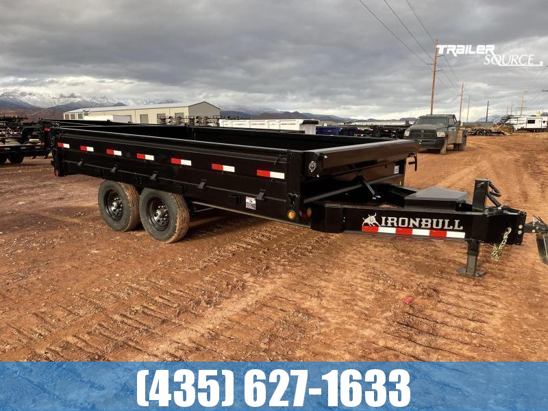 2022 Iron Bull 8x14 Deckover Dump Trailer 2022 Iron Bull 8x14 Deckover Dump Trailer
