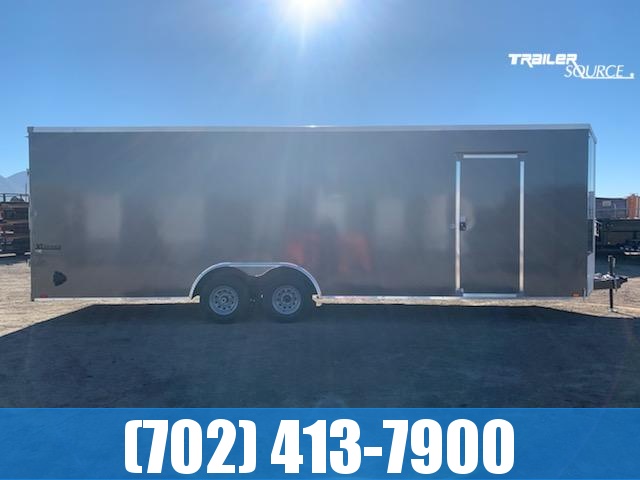 LOADED 8.5X26 CARGO EXPRESS CARGO TRAILER W/ EXTRA HEIGHT W/ CAR CARRIER PACKAGE LOADED 8.5X26 CARGO EXPRESS CARGO TRAILER W/ EXTRA HEIGHT W/ CAR CARRIER PACKAGE
