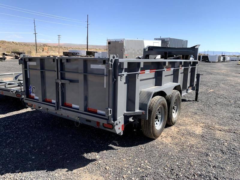 2021 Diamond C LPT Gooseneck Dump Trailer with Telescoping Hoist and 32